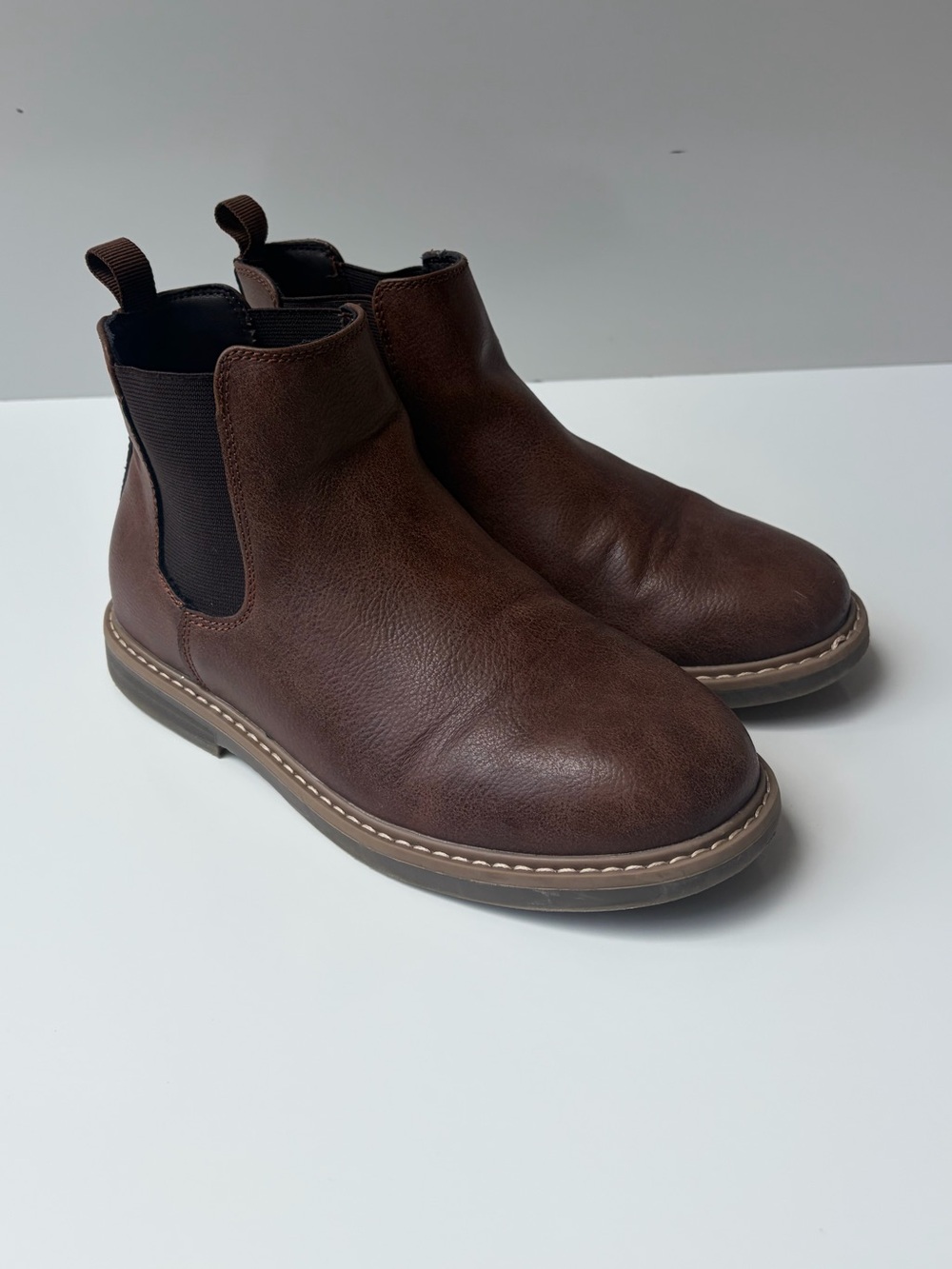 Nordstrom Leather Riding Boots Brown Boys Size 3M